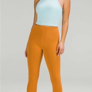 lululemon athletica Orange Leggings